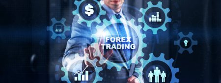 Téléchargez les photos : Finance stratégie d'investissement des entreprises concurrence. Forex Trading. - en image libre de droit