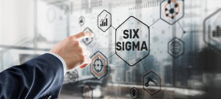 Photo for Six sigma - set of techniques and tools for process improvement 2023. - Royalty Free Image