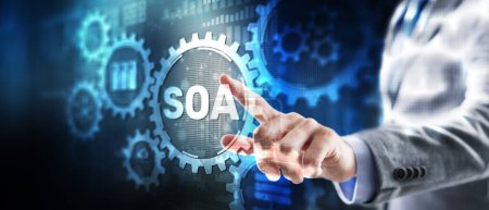 SOA. Service oriented architecture. Business model and Information technology.
