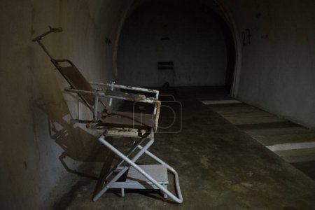 Foto de Bunker abandonado de la Segunda Guerra Mundial en Transcarpatia, Ucrania - Imagen libre de derechos