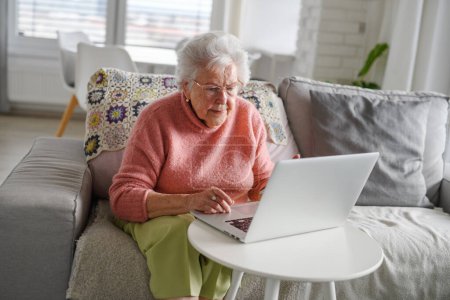 Online scams targeting seniors. Scammer sending email to elderly woman, asking for money, demanding personal, sensitive informations without any verification.