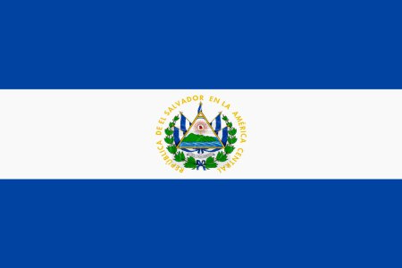 Hintergrund einer Flagge El Salvadors