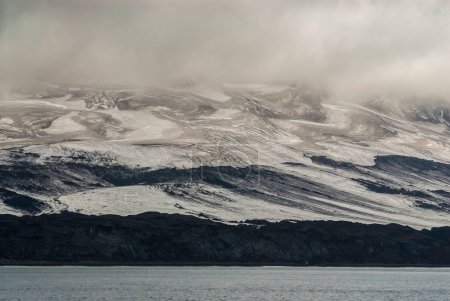 Photo for Deception Island, Antarctic mountainous landscape, Antarctic Peninsula - Royalty Free Image