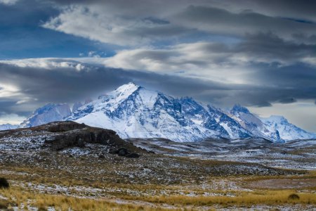 Foto de Paisaje de montaña, Parque Nacional Torres del Paine, Patagonia, Chile. - Imagen libre de derechos