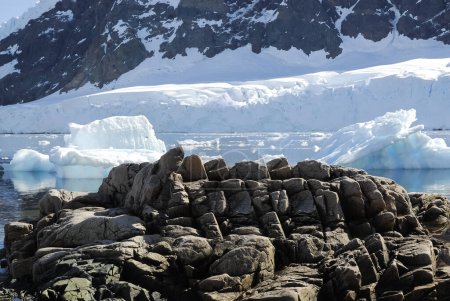 Photo for Antarctic landscape near Antarctic Peninsula - Royalty Free Image
