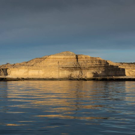 Téléchargez les photos : Péninsule Valdes paysage côtier, Patrimoine mondial, Patagonie - en image libre de droit