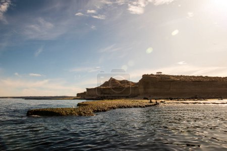 Foto de Paisaje costero de la Península Valdés, Patrimonio de la Humanidad de la Unesco, Patagonia Argentina - Imagen libre de derechos