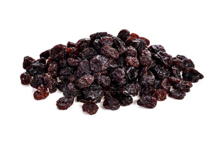 Téléchargez les photos : Raisins secs isolés sur fond blanc. - en image libre de droit