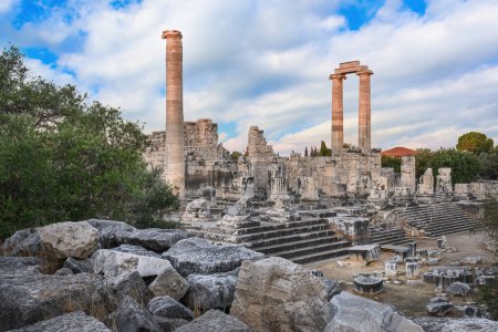 Photo for Temple of Apollo in Didyma Ancient City in Didim, Turkey - Royalty Free Image