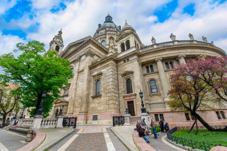 Foto de Budapest, Hungría. Basílica de San Esteban, catedral católica romana en honor de Esteban, el primer rey de Hungría - Imagen libre de derechos