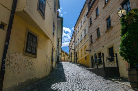 Photo for Bratislava, Slovakia. Beautiful old buildings and street in the old town - Royalty Free Image