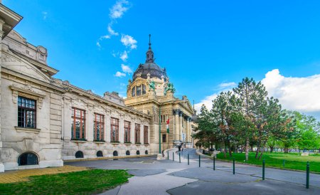 Téléchargez les photos : Szechenyi Thermes Médicinaux et Spa, Budapest, Hongrie - en image libre de droit