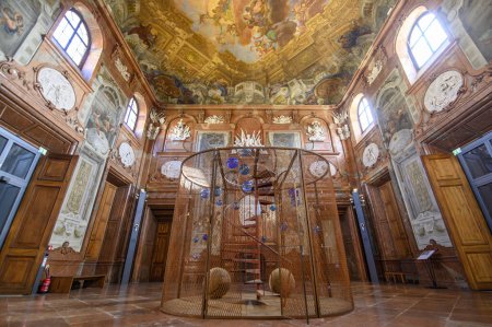 Foto de Viena, Austria. Interior del Salón de Mármol en el Palacio del Belvedere Inferior - Imagen libre de derechos