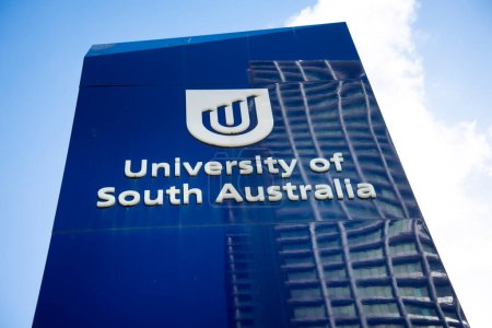 Foto de Adelaida, Australia - 1 de mayo de 2022: La Universidad de Australia Meridional fundada en su forma actual en 1991 - Imagen libre de derechos