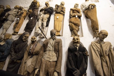 Téléchargez les photos : Catacombes capucines de Palerme - Italie - en image libre de droit