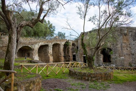 Ruines de Villa Hadrien - Italie