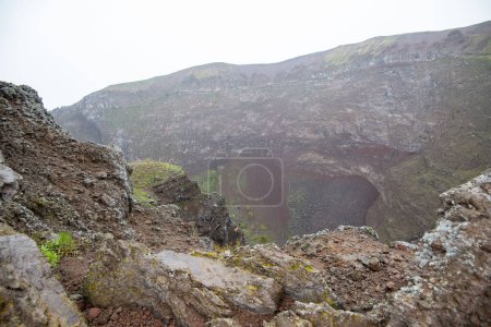 Photo for Crater of Vesuvius - Italy - Royalty Free Image