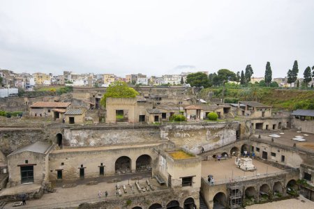 Antike römische Stadt Herculaneum - Italien
