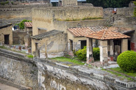 Antigua ciudad romana de Herculano - Italia