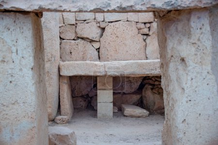 Mnajdra Megalithische religiöse Stätte - Malta