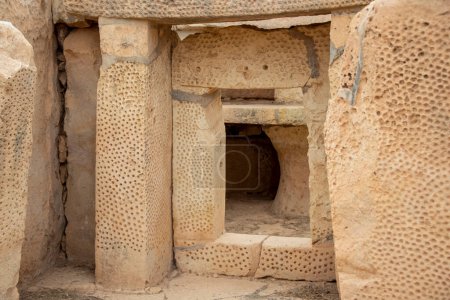 Mnajdra Megalithic Religious Site - Malta