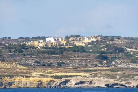 Ville de Qala sur l'île de Gozo - Malte