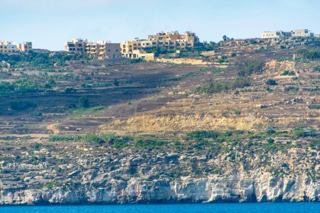 Ville de Qala sur l'île de Gozo - Malte