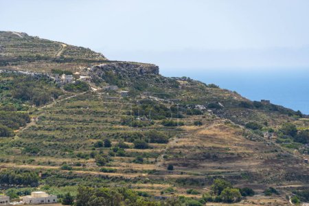 Champs agricoles à Dingli - Malte
