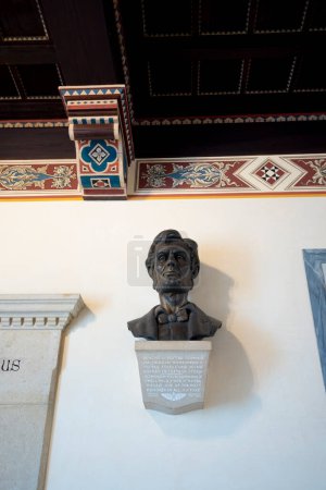 Téléchargez les photos : Buste d'Abraham Lincoln - en image libre de droit