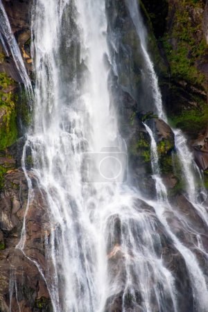 Bowen Falls in Milford Sound - New Zealand