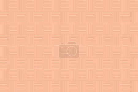 Foto de Patrón de tejido en color melocotón, fondo rayado, hermoso diseño de arte - Imagen libre de derechos