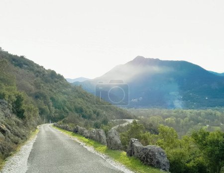 Rumija Mountains in Montenegro at summer. popular tourist destination in the Balkans.
