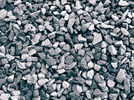 Close up of small stones as nature background. Copy space.