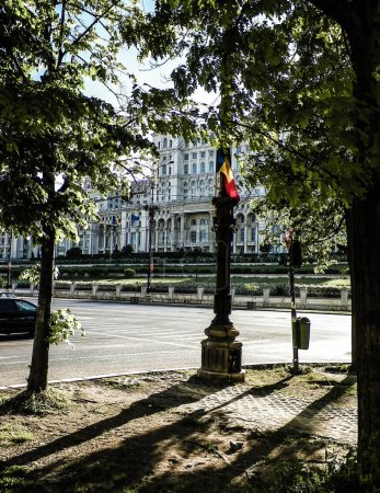 Parlamentspalast, Rumänien Bukarest. Architektur und Tourismuskonzept.