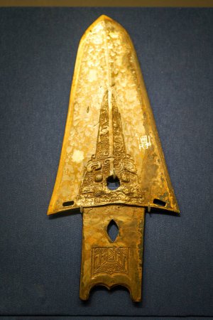 Photo for Ancient Chinese Jade Weapon Relics - Royalty Free Image