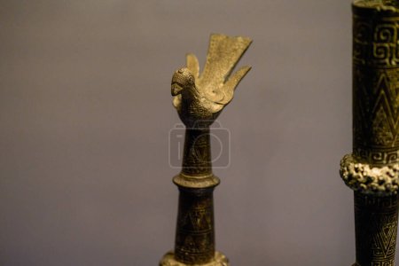 Photo for Ancient Chinese bronze weapon relics - Royalty Free Image