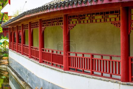 Photo for Classical and exquisite traditional Chinese royal gardens and ancient buildings - Royalty Free Image