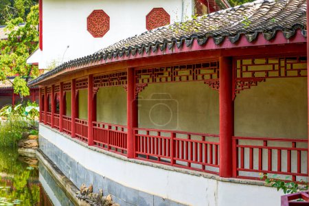 Photo for Classical and exquisite traditional Chinese royal gardens and ancient buildings - Royalty Free Image