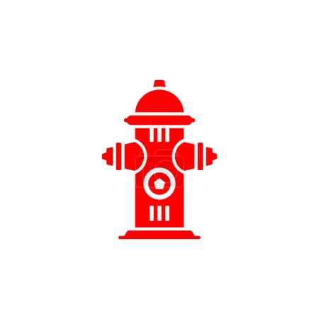 Fire hydrant icon, vector illustration.