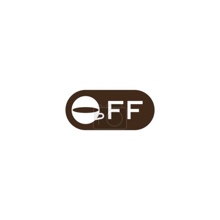 Logo-Design für Kaffee aus der Taste.