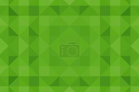 Foto de Green pixel background. Abstract triangular pixelation. Texture. - Imagen libre de derechos