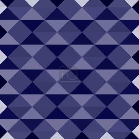 Photo for Blue segmented background. Triangular pixelation. Color texture. - Royalty Free Image