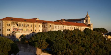 Convent of Nossa Senhora da Graca and Igreja da Graca is located on the highest hill in Lisbon