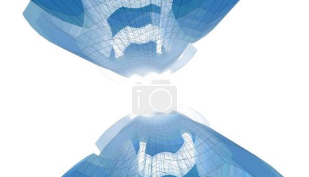 Téléchargez les photos : Fond futuriste abstrait, design graphique moderne pour une entreprise, conception de gratte-ciel de papier peint, fond de concept numérique. papier peint architectural abstrait - en image libre de droit