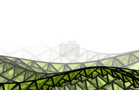 Photo for Futuristic perspective, abstract architectural wallpaper design, digital concept  background - Royalty Free Image