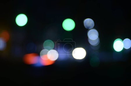 Foto de Fondo borroso abstracto. luces de colores - Imagen libre de derechos