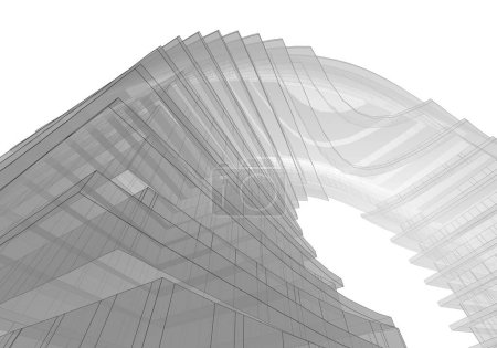 Téléchargez les photos : 3 d art architectural, papier peint numérique - en image libre de droit