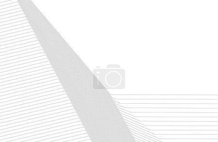 Illustration for Futuristic abstract skyscrapers background, vector illustration - Royalty Free Image