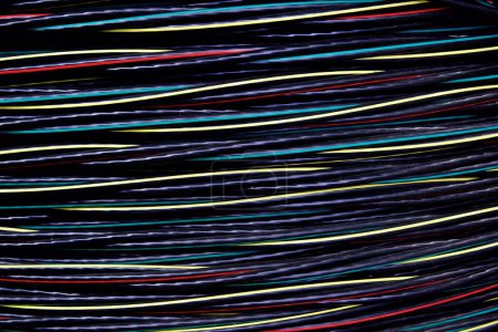 Foto de Fondo abstracto colorido con cables - Imagen libre de derechos