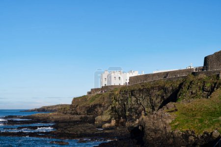 Photo for Portstewart, UK- Jan 2, 2023: The Dominican College at the seafront in Portstewart Northern Ireland - Royalty Free Image